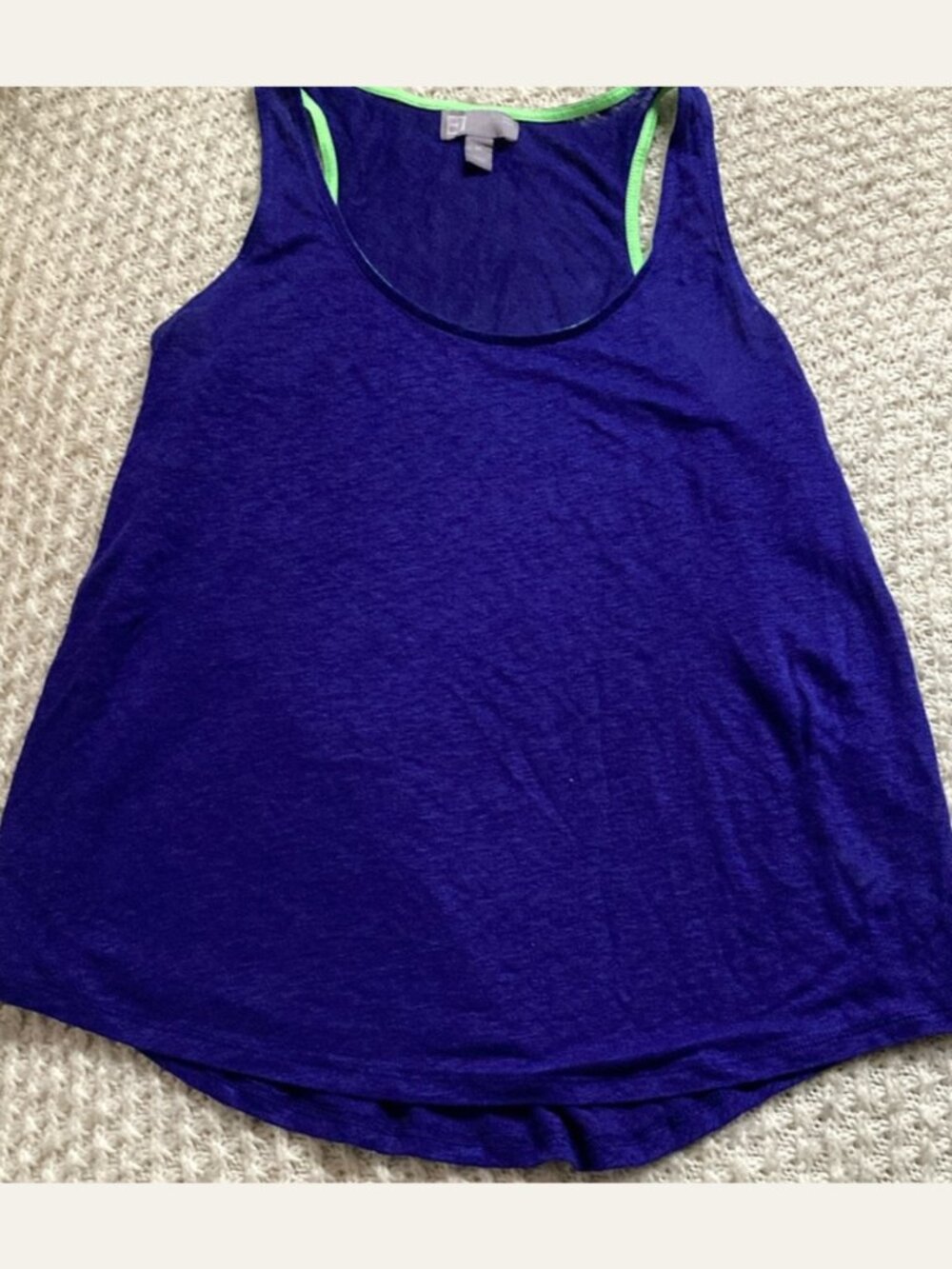 JCP Linen Tank Top by JC Penney Size Medium